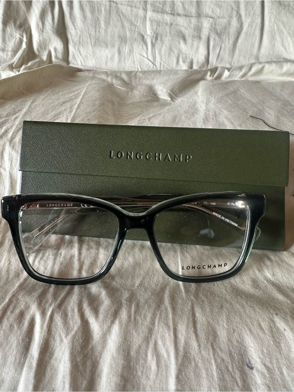 Longchamp LO2770 300 Women’s Eyeglasses Transparent Green 53mm
